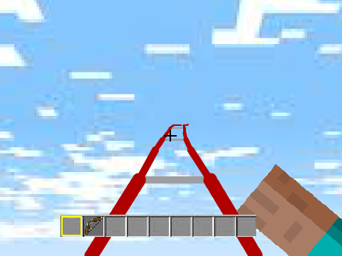 Based on: Epic 3D Roller Coaster Ride! Minecraft Version by PatrickPio