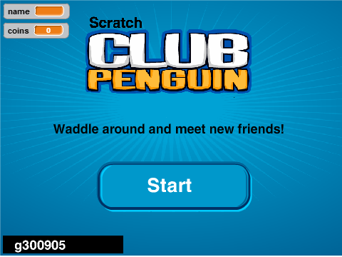 Club Penguin on Scratch