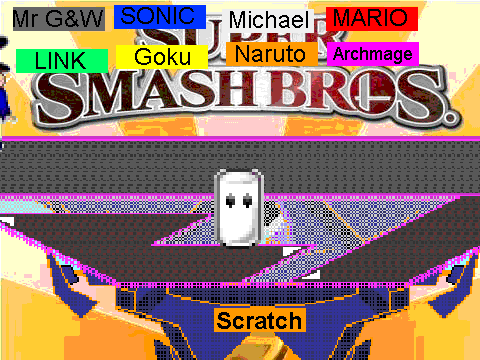 Super Smash Bros Scratch Roster On Scratch