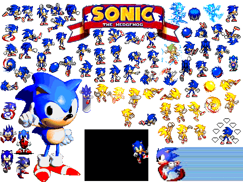 Original project: Sonic Sprite Pack by Spriteman22