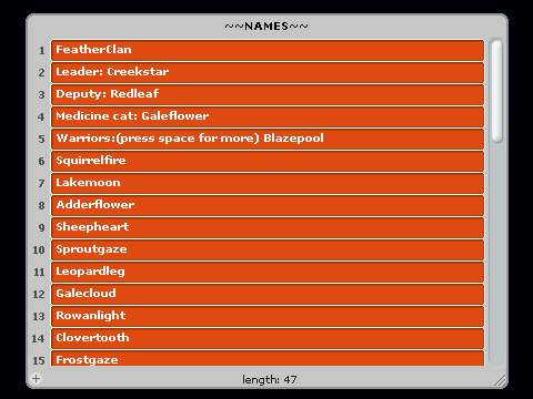 Cool Agario Names List