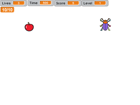 Eat The Apple (RPG Shooter Game) 正在Scratch