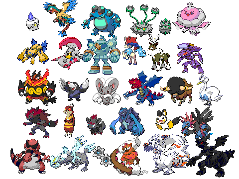 pokemon black sprites pokemon black sprites