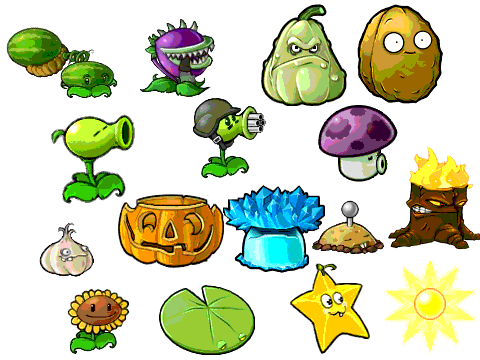 Plants Vs Zombies Sprite Sheet