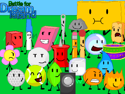 All The BFDI Characters (and David) Remix On Scratch