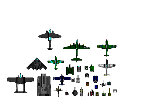 Plane Sprite Sheet