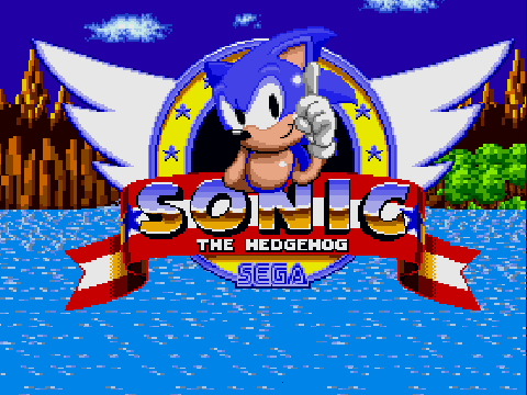 sonic 1 title screen maker