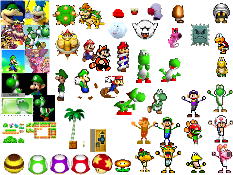 Super Mario Sprite Pack remix remix on Scratch