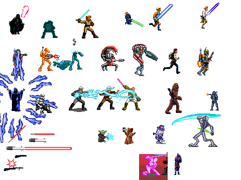 Chewbacca Sprites on Scratch