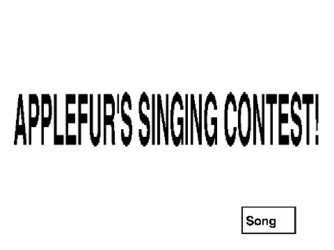 applefurs singing contest! *closed*