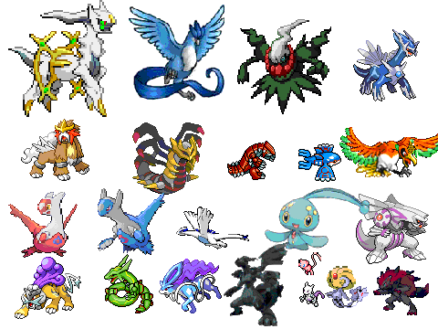 all my rare pokemon a to z on Scratch