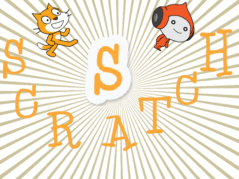 scratch logo animation