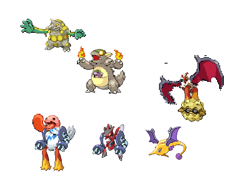 pokemon sprites on Scratch