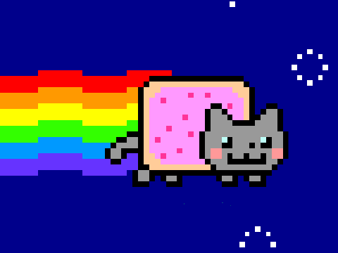 Original project: nyan cat [original] by racosta69