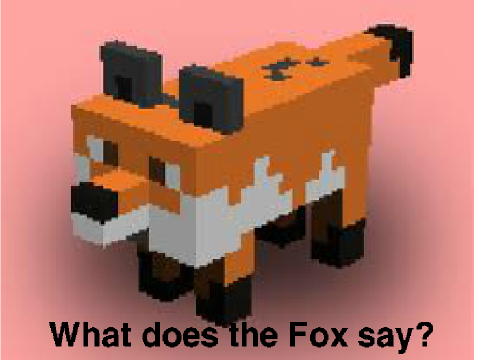 minecraft fox teddy