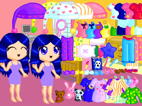 Sleepover Dress Up on Scratch