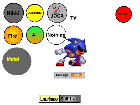 sonic exe scratch