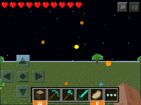 Minecraft pocket edition v.0.1.0 remix on Scratch