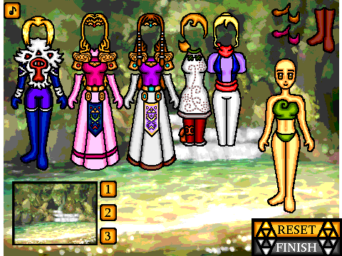 Legend of Zelda Dress Up on Scratch