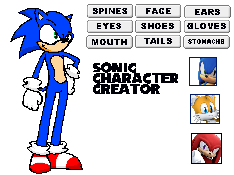 sonic fan character maker