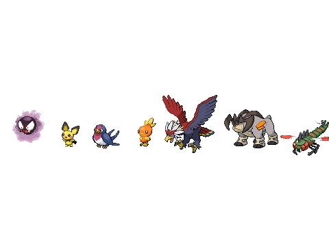 pokemon animation sprites on Scratch