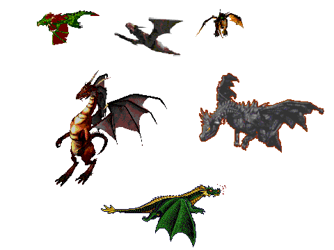 dragon view sprites