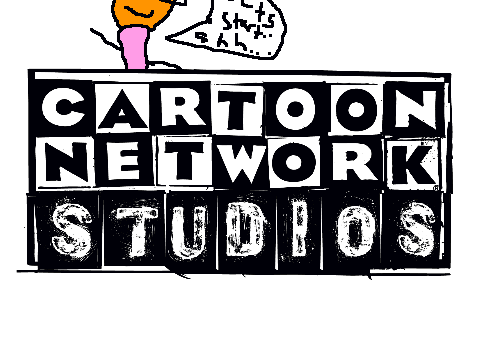 cartoon network studios stary guy turns to rigby from little guy