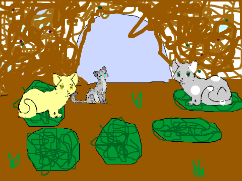 Warrior Cats Power Of Three Game Map