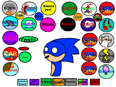 Beat up sonic v2 on Scratch