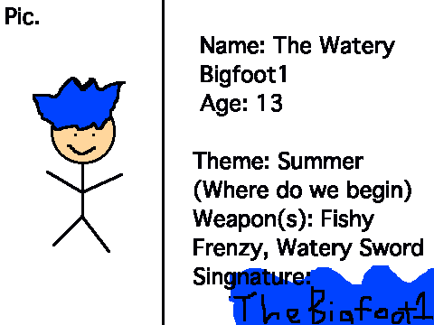 the final showdown sign-up (thebigfoot1) #2