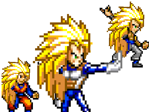 ssj3 sprites updated on Scratch