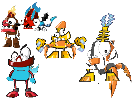 My Mixels Series 1 and 2 Fan made mixes! remix on Scratch