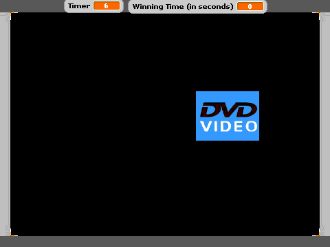 Bouncing DVD SymbolVersion 1.2 on Scratch