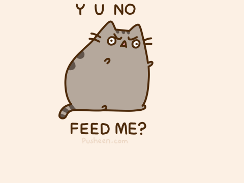 Angry Pusheen Cat remix on Scratch