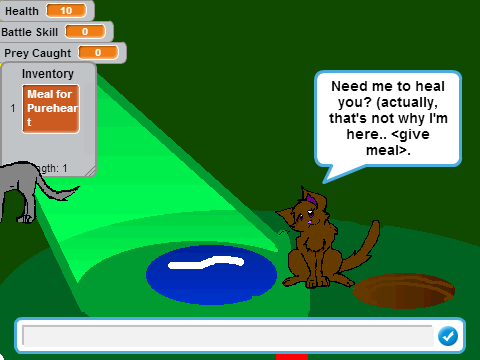 warrior cats kittypet life games on scratch