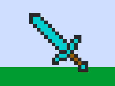 Minecraft Sword Sprite - Bing images