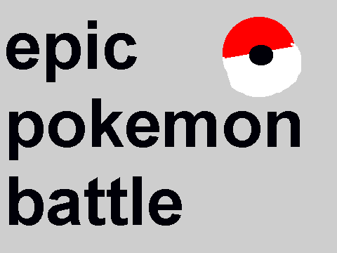 epic pokemon battle