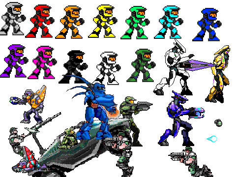 Free Halo Sprites!!! Remix On Scratch