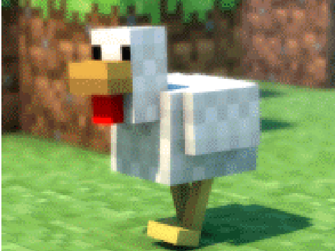 MineCraft Chicken Walking on Scratch