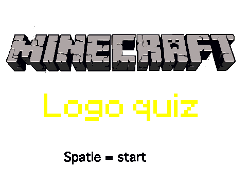 minecraft logo quiz