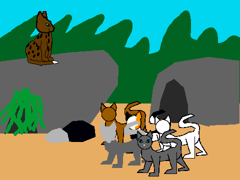 warrior cats games on scratch wolf