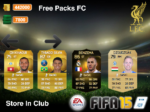 FIFA 16 pack opener remix on Scratch