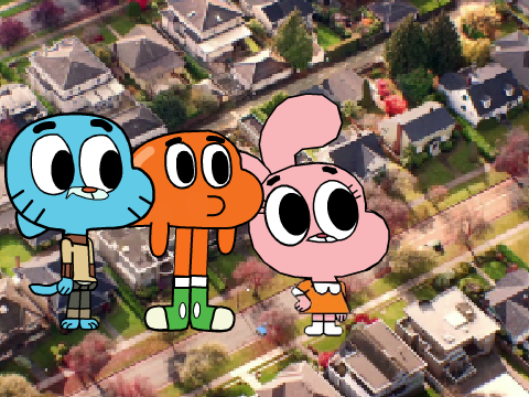 The Watterson family sprites on Scratch