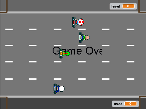 how to make a crossy road game on scratch