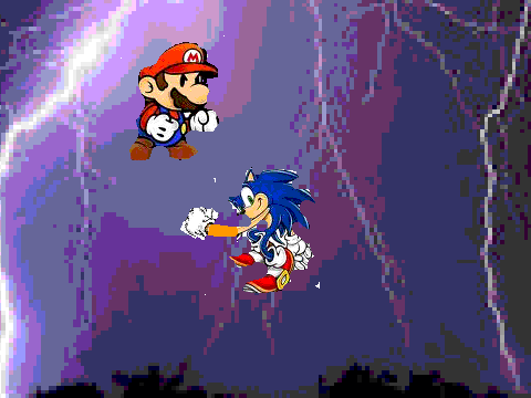 mario vs sonic