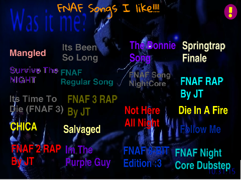 All FNaF Songs