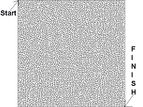 the hardest maze pages
