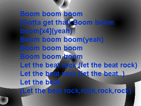 fergi boom boom pow lyrics