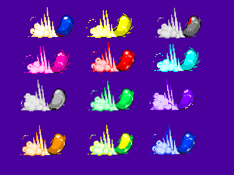 Sonic Spin Dash Sprite Sheet