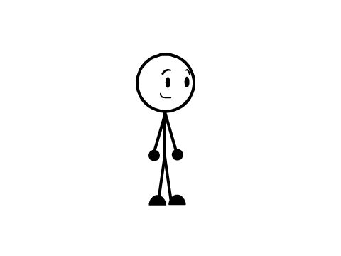 Stickman Running Sprite Sheet